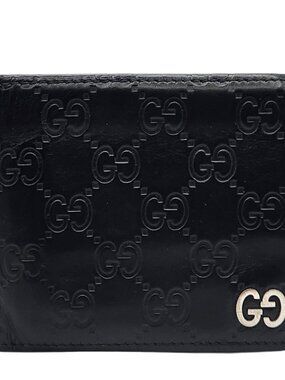 Gucci GG Embossed Monogram Leather Wallet